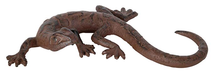 Esschert Design Lizard Wall Decoration, 7.137 by 4.017 by 1.209-Inch