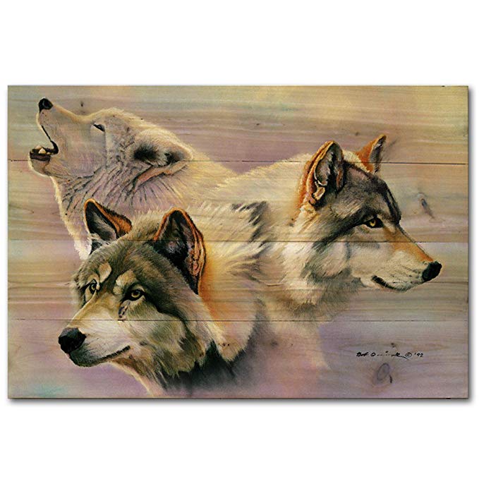 WGI Gallery WA-WAF-128 Wolves Are Forever Wall Art